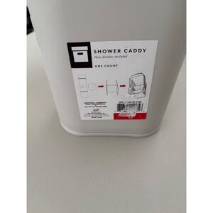 Shower Caddy‎ Organizer Basket with Dividers Bathroom Accessories Storage Gray